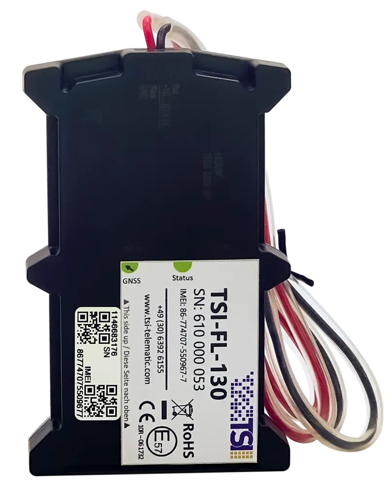 Tracking module type TSI FL-130: simple direct connection to your vehicle's battery – even without a workshop